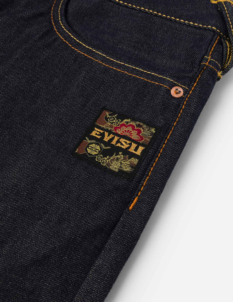 Grateful Crane Daicock Print Taper Jeans 10