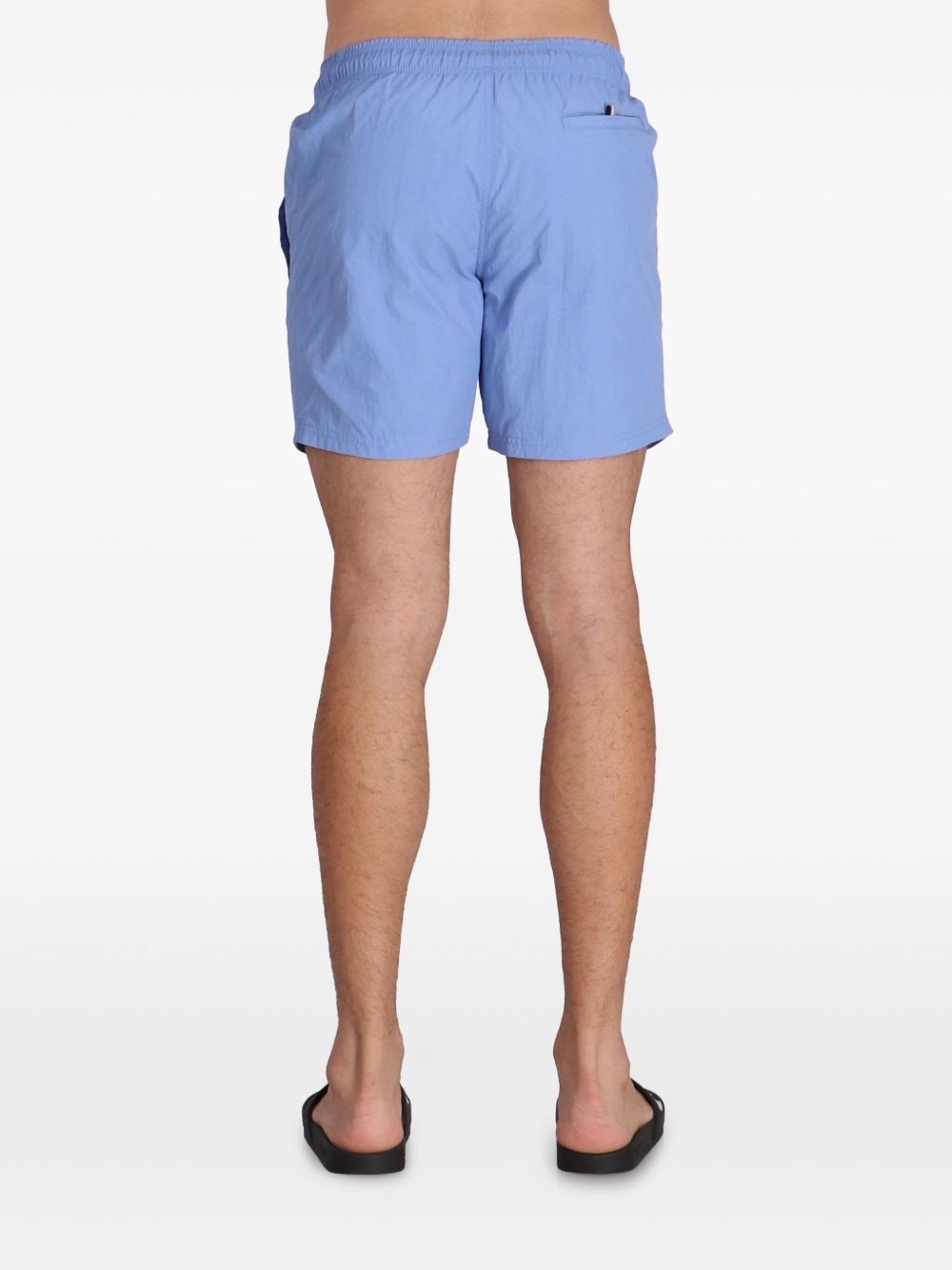 logo-print swim shorts - 5