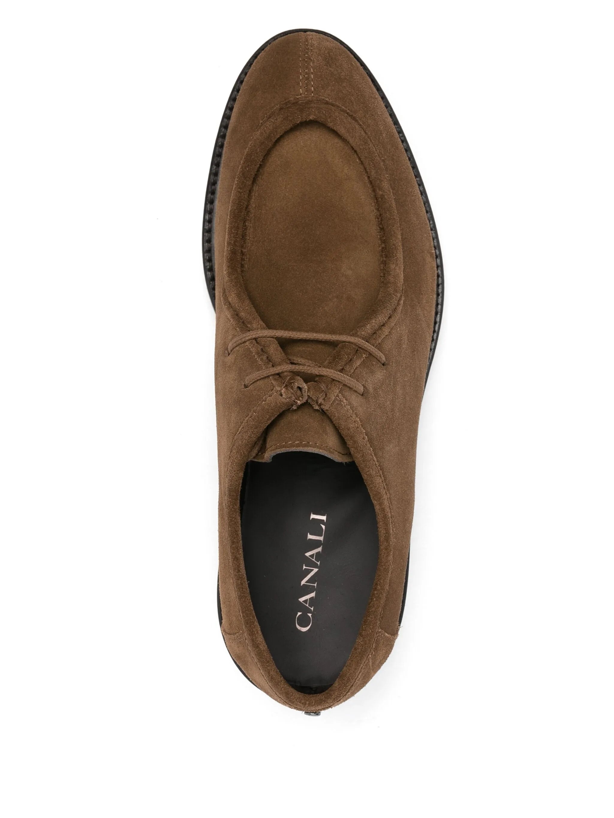 Canali Suede Lace-up Shoes - 3