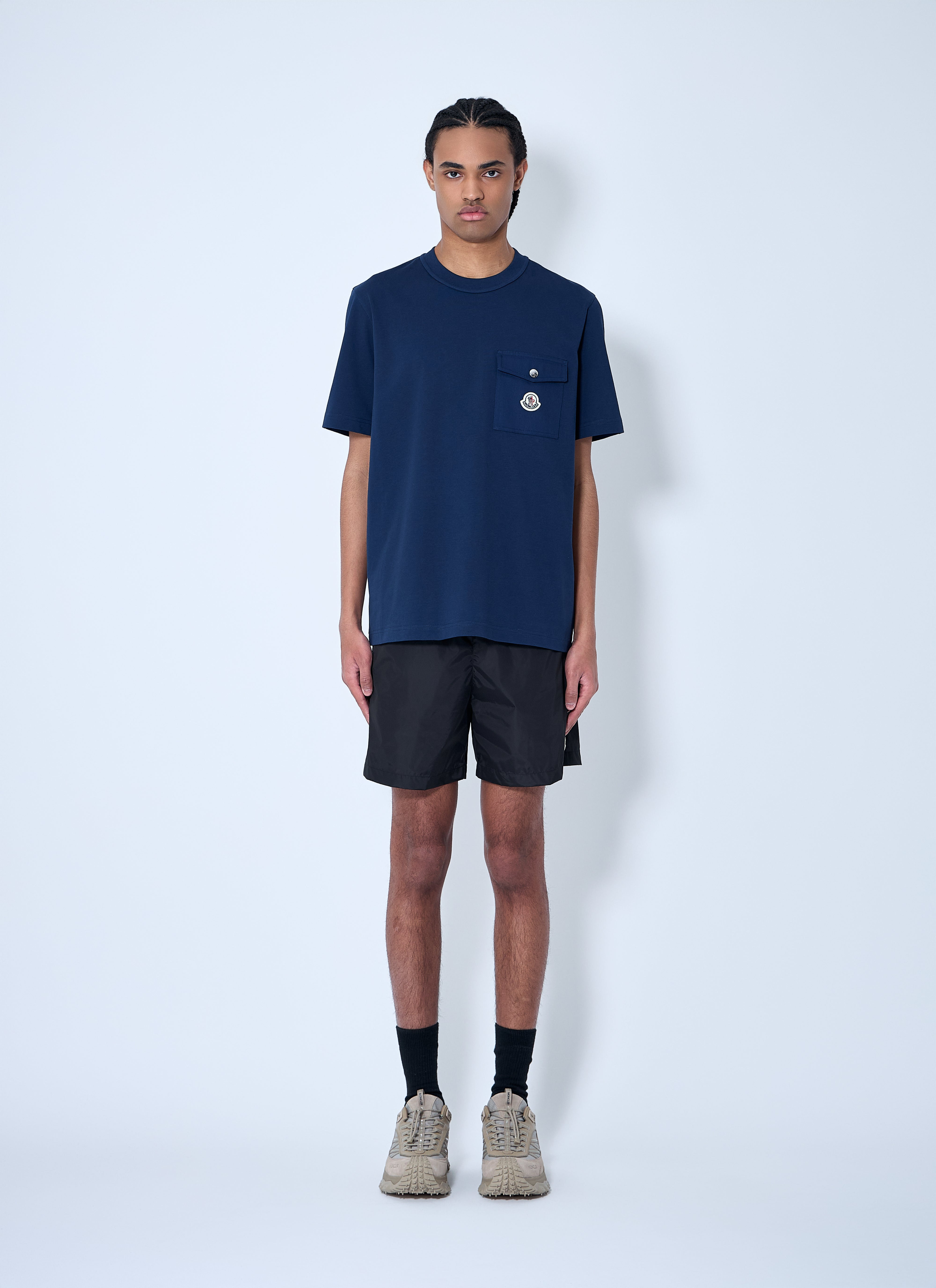 Moncler Men Logo Motif T-Shirt - 2