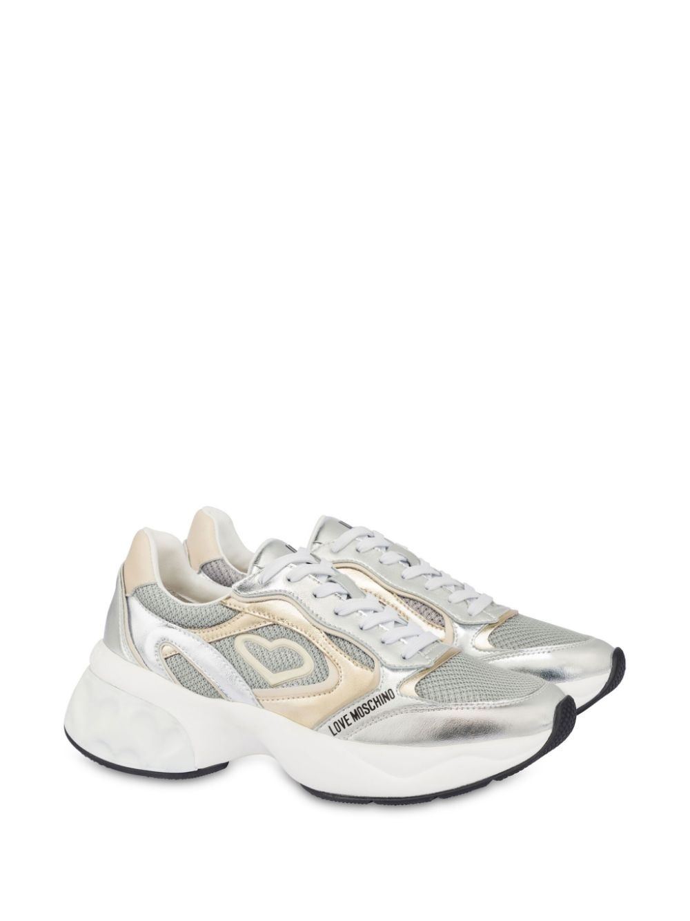 logo-print sneakers - 2