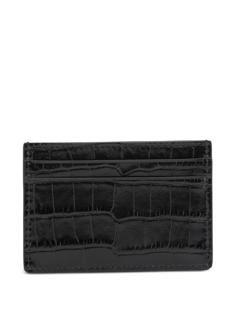 TOM FORD crocodile-effect wallet outlook