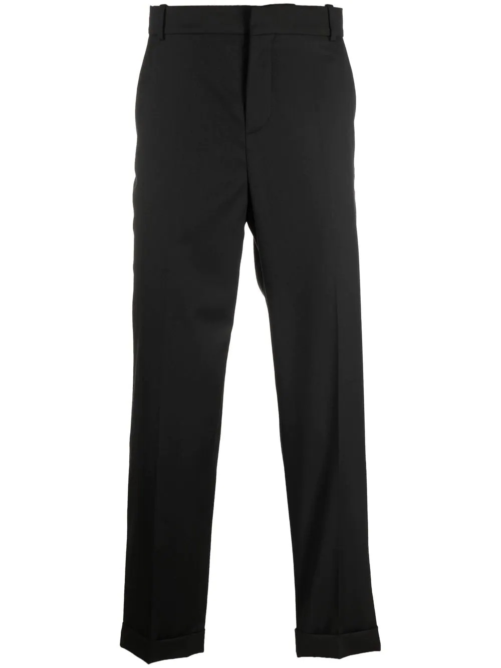 straight-leg tailored-cut trousers - 1