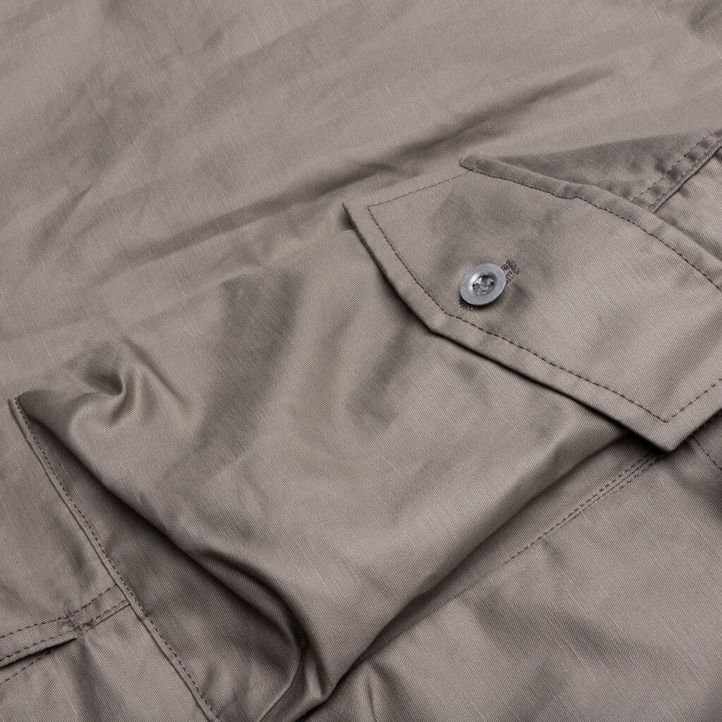 MULTI-POCKET CHORE JACKET - GREY BEIGE - 7