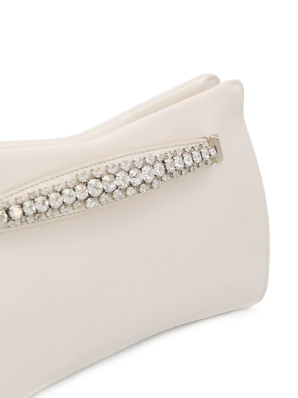 Venus crystal-embellished clutch - 4