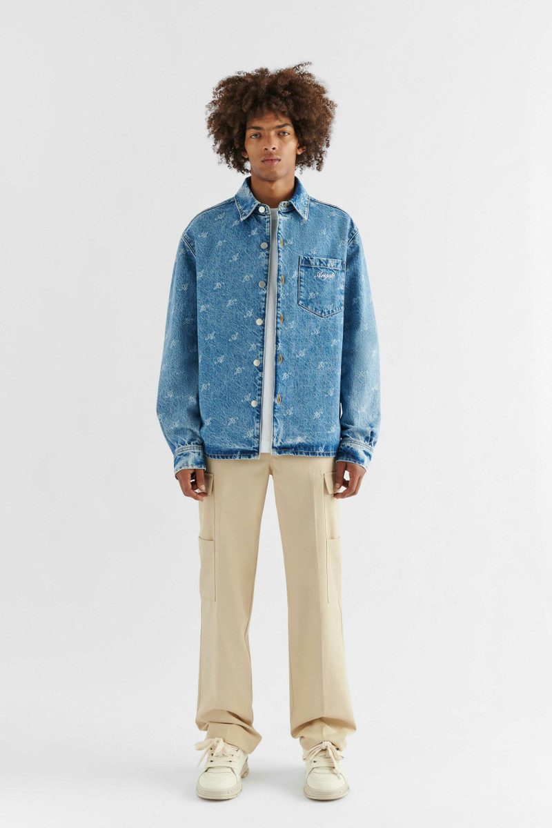 Axel Arigato Signature Denim Shirt outlook