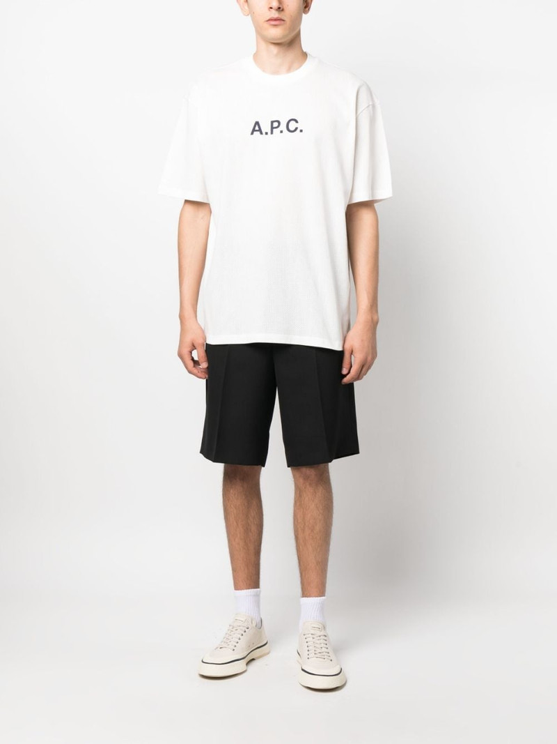 A.P.C. Moran logo-print T-shirt outlook