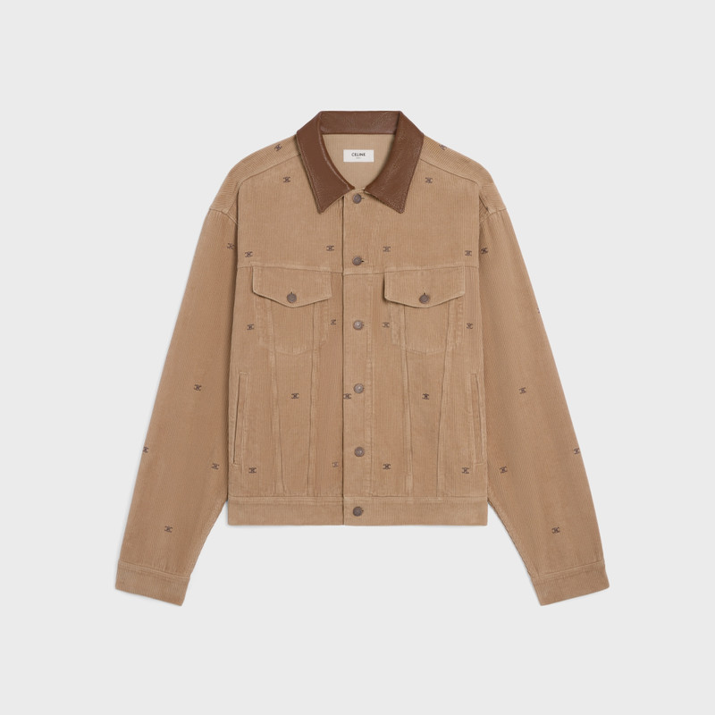 OVERSIZED TRUCKER JACKET IN CORDUROY 1