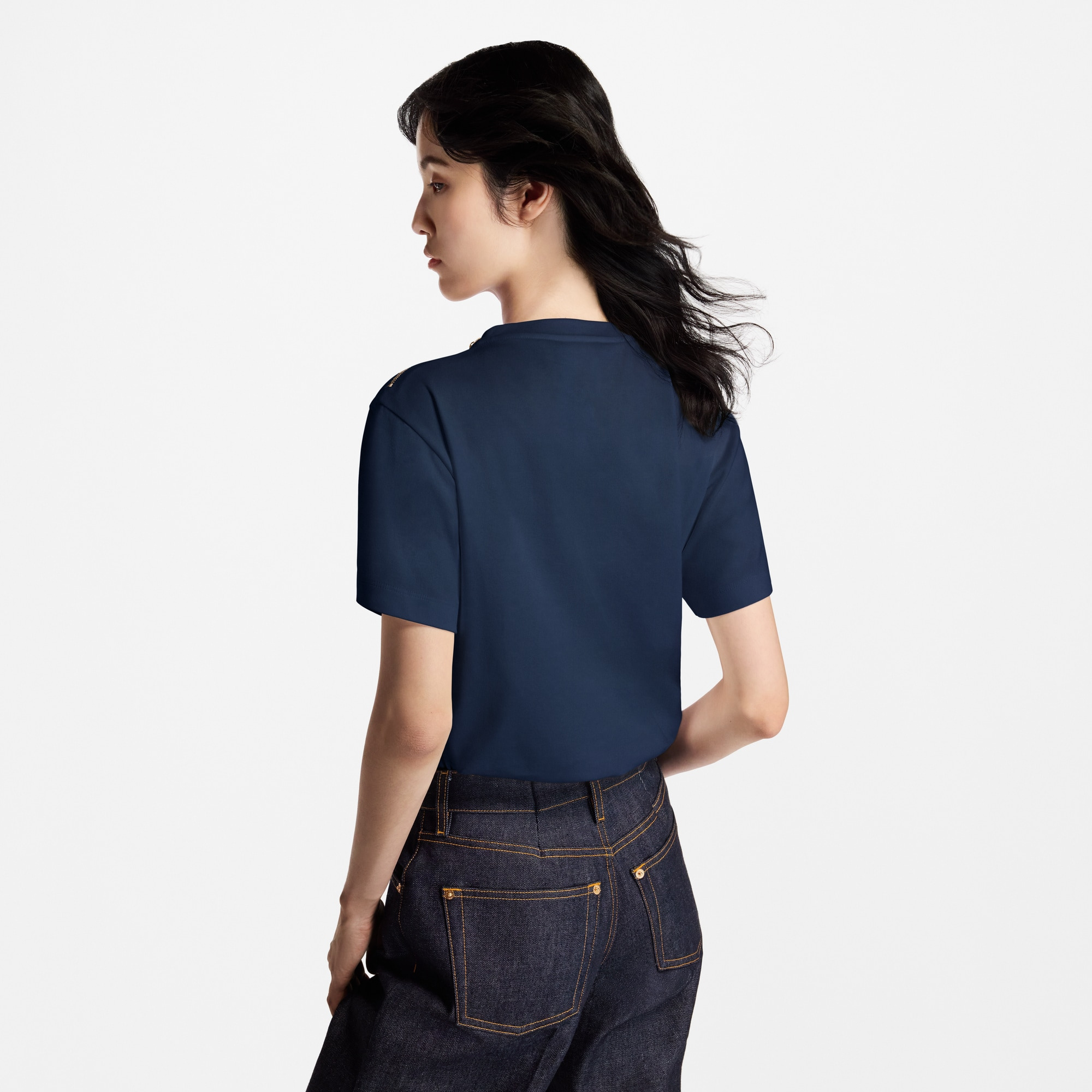 Signature Zipper Detail T-Shirt - 7
