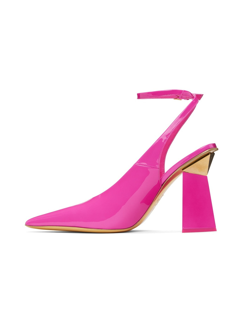 Pink One Stud Hyper Heels 3