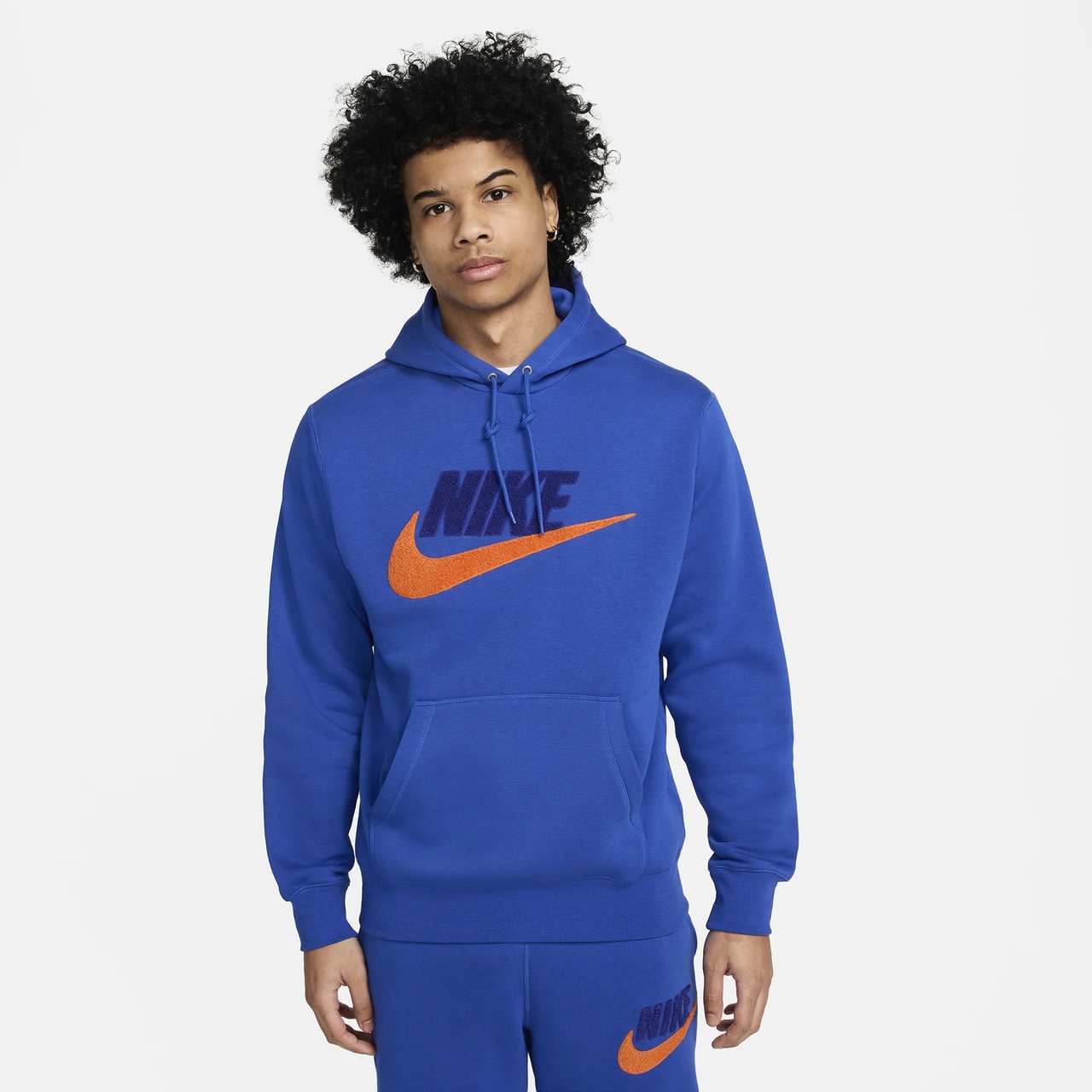 Nike Mens Nike Club Basketball CHNL FTRA Pullover - 1