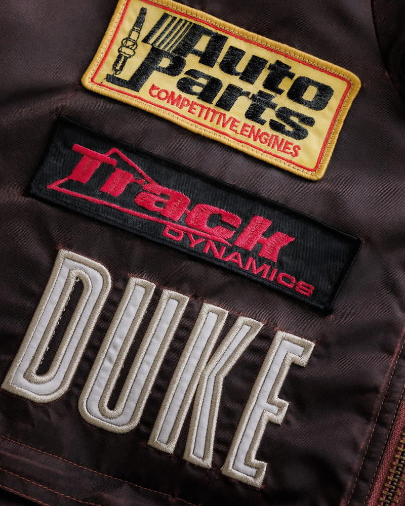 DR4 Trackside Vintage Mauve Bomber Jacket 5
