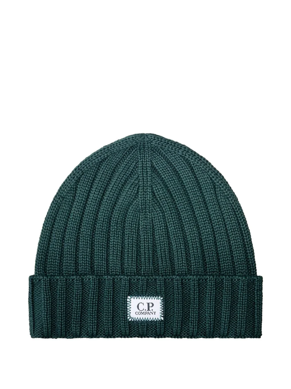 extrafine merino-wool logo beanie - 1
