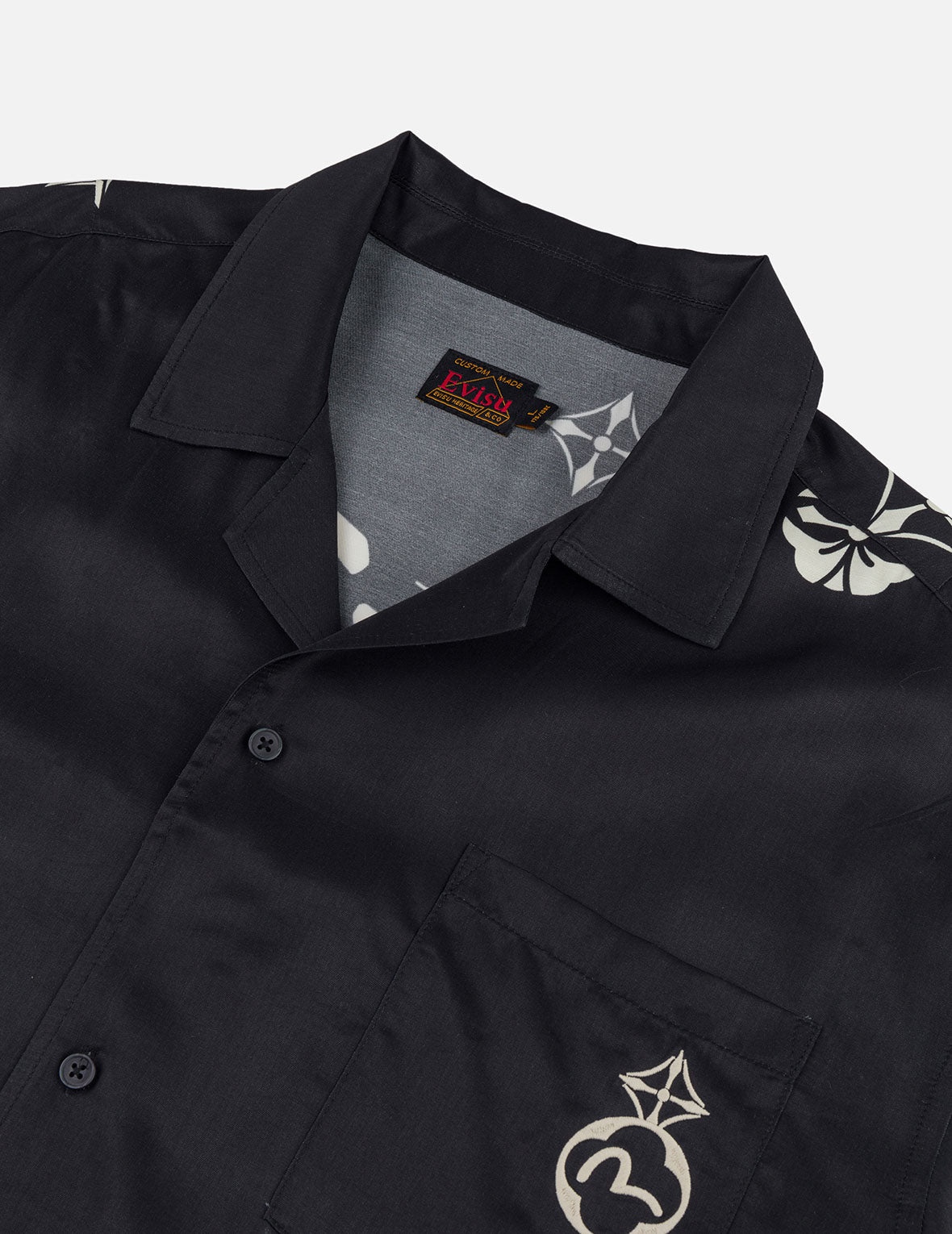 Allover Floral and Seagull Print Boxy Short-Sleeve Shirt - 6