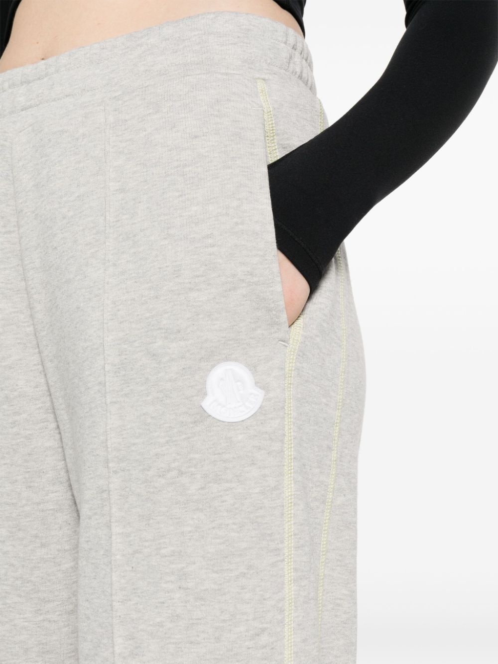 straight-leg track pants - 5