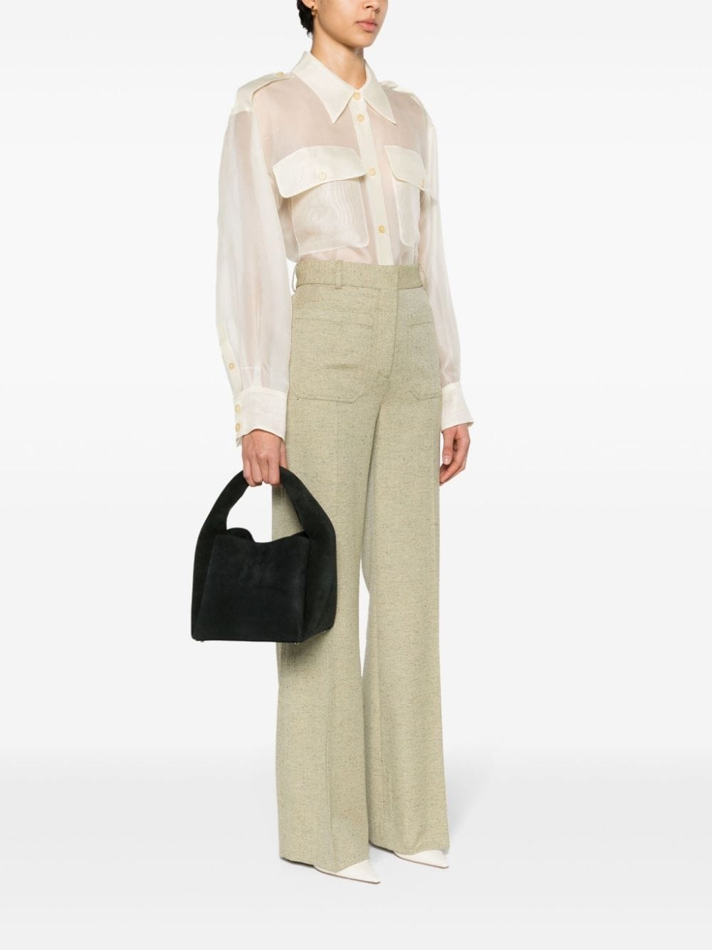 suede bucket bag - 2