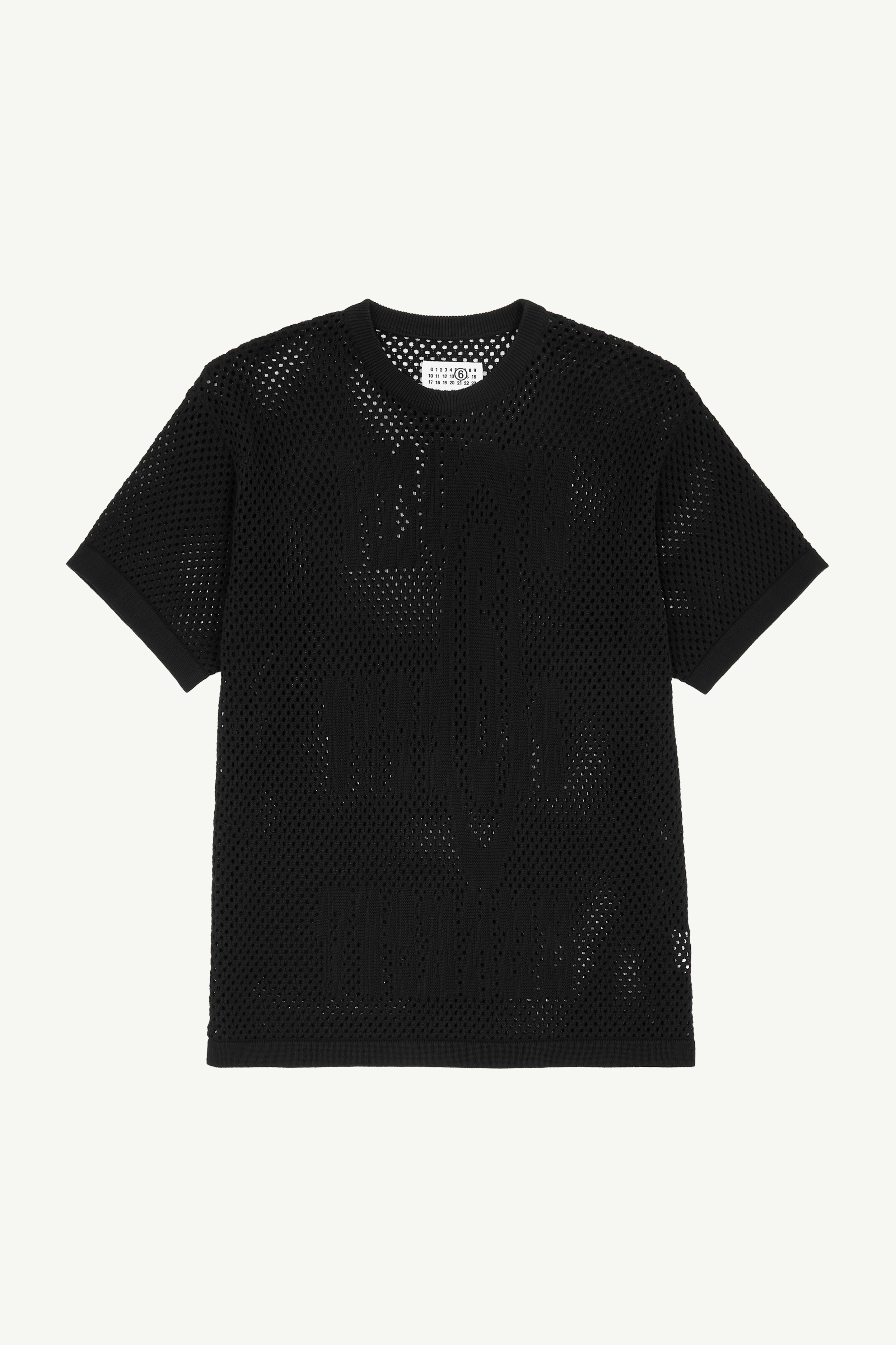 Stretched number t-shirt - 1