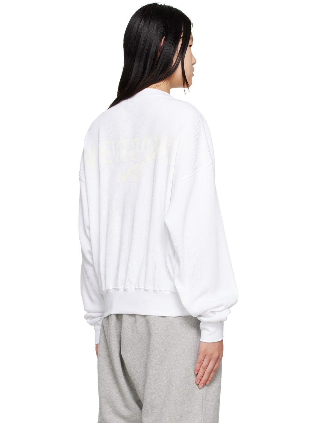 White Crewneck Sweatshirt - 3