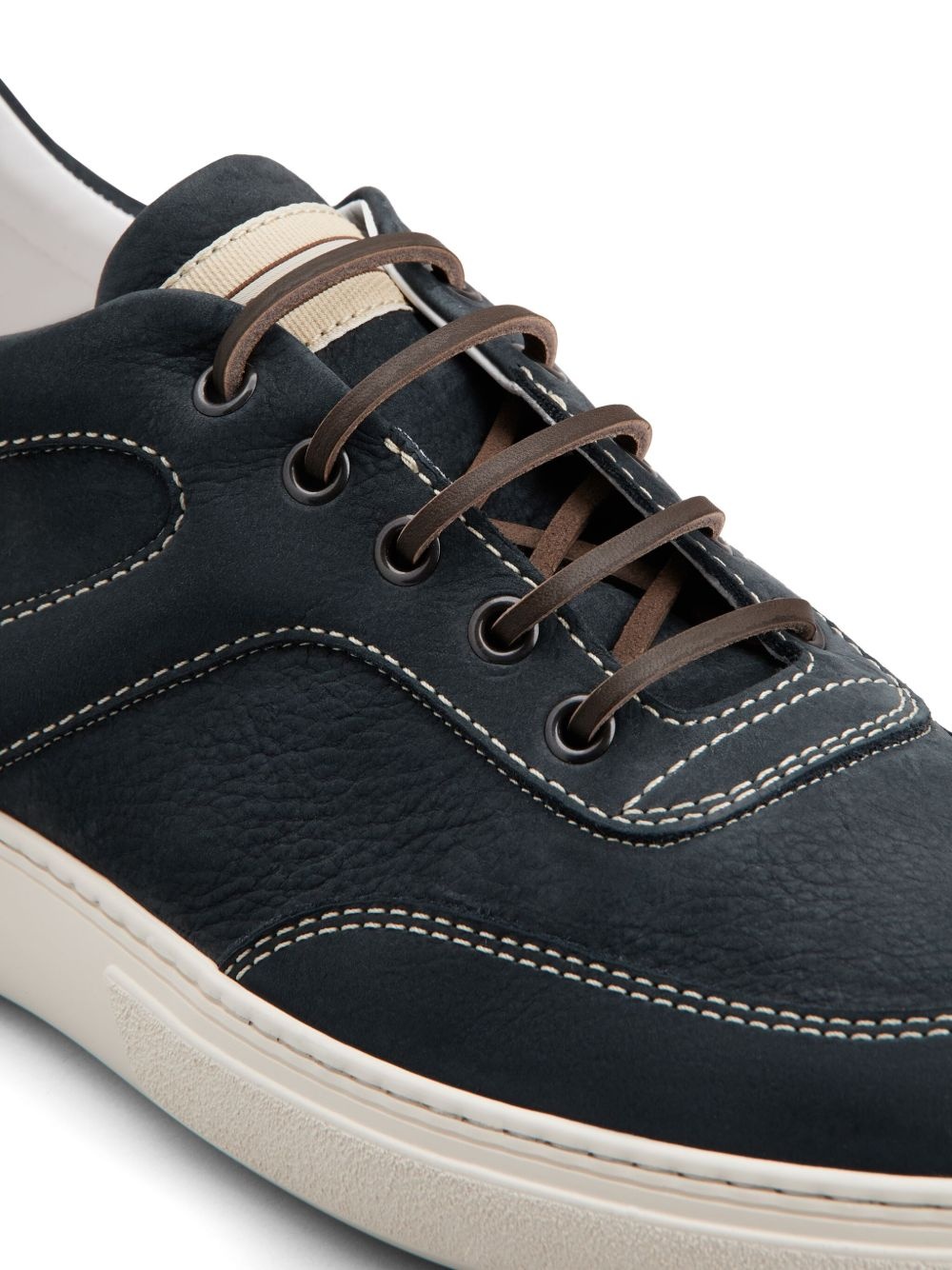 leather sneakers - 5