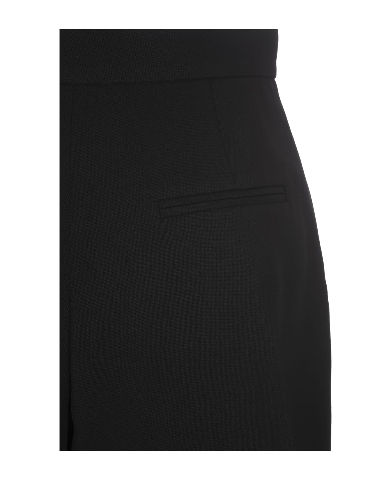 Wool Shorts With Front Zips - 3