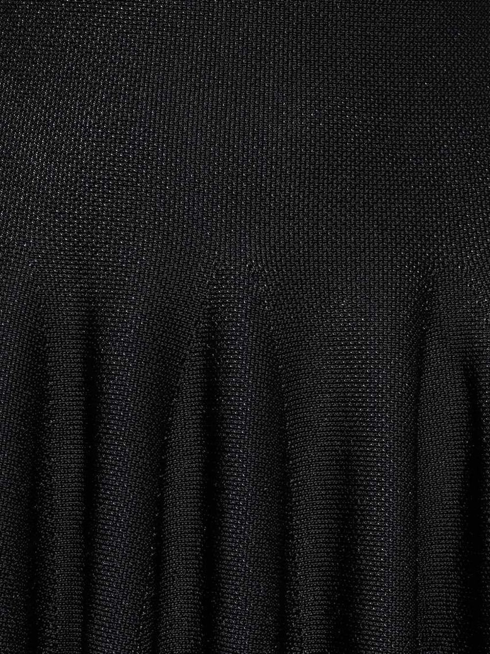 halterneck fluted dress - 3