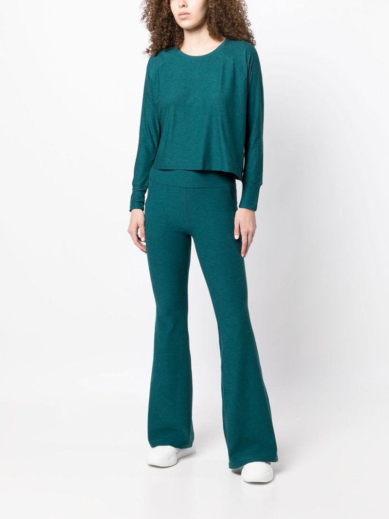 BEYOND YOGA Spacedye high-waisted flared trousers outlook