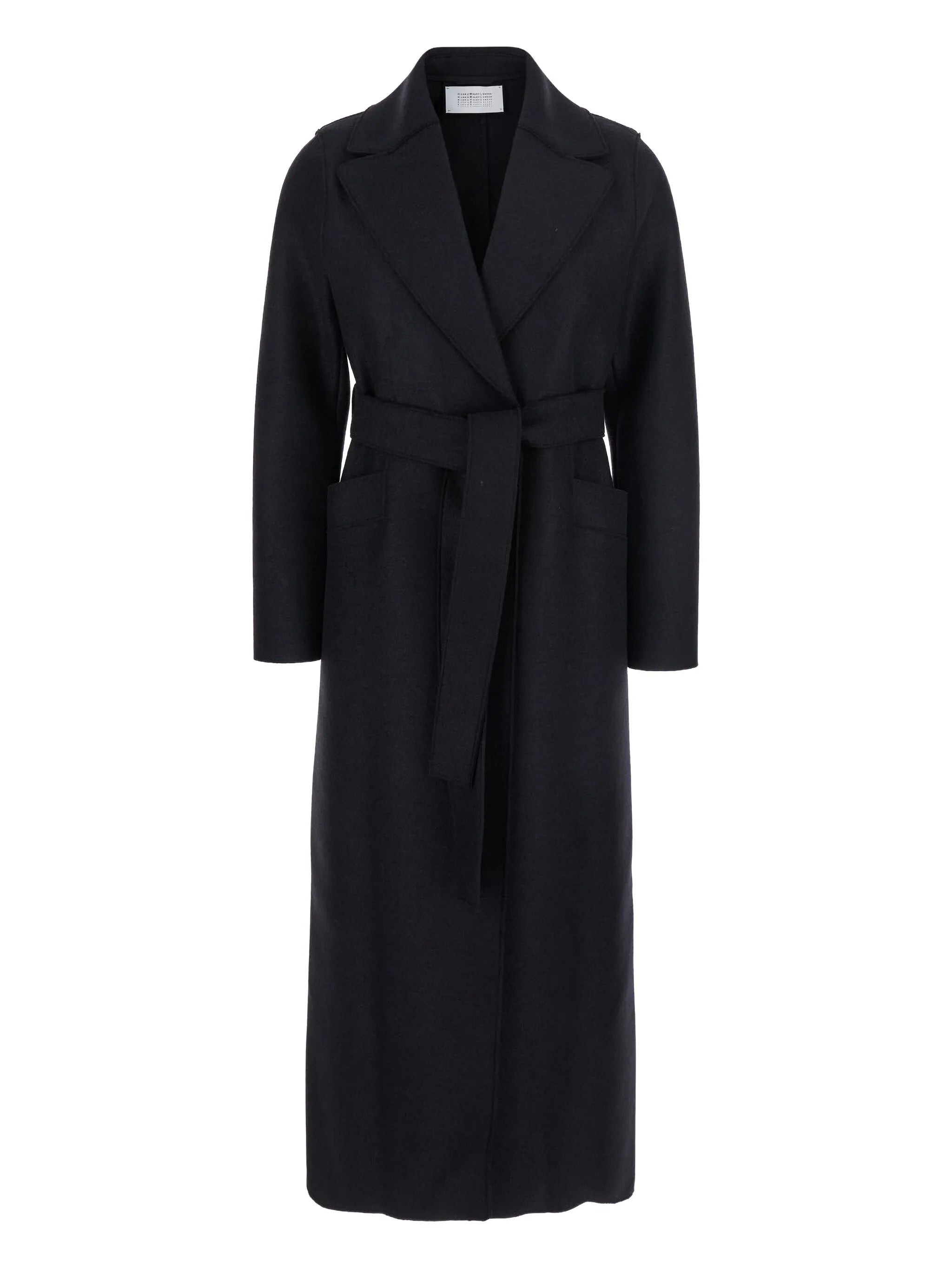 Harris Wharf London Belted Lapels Coat - 1