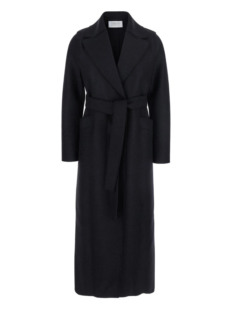 Harris Wharf London Belted Lapels Coat 1