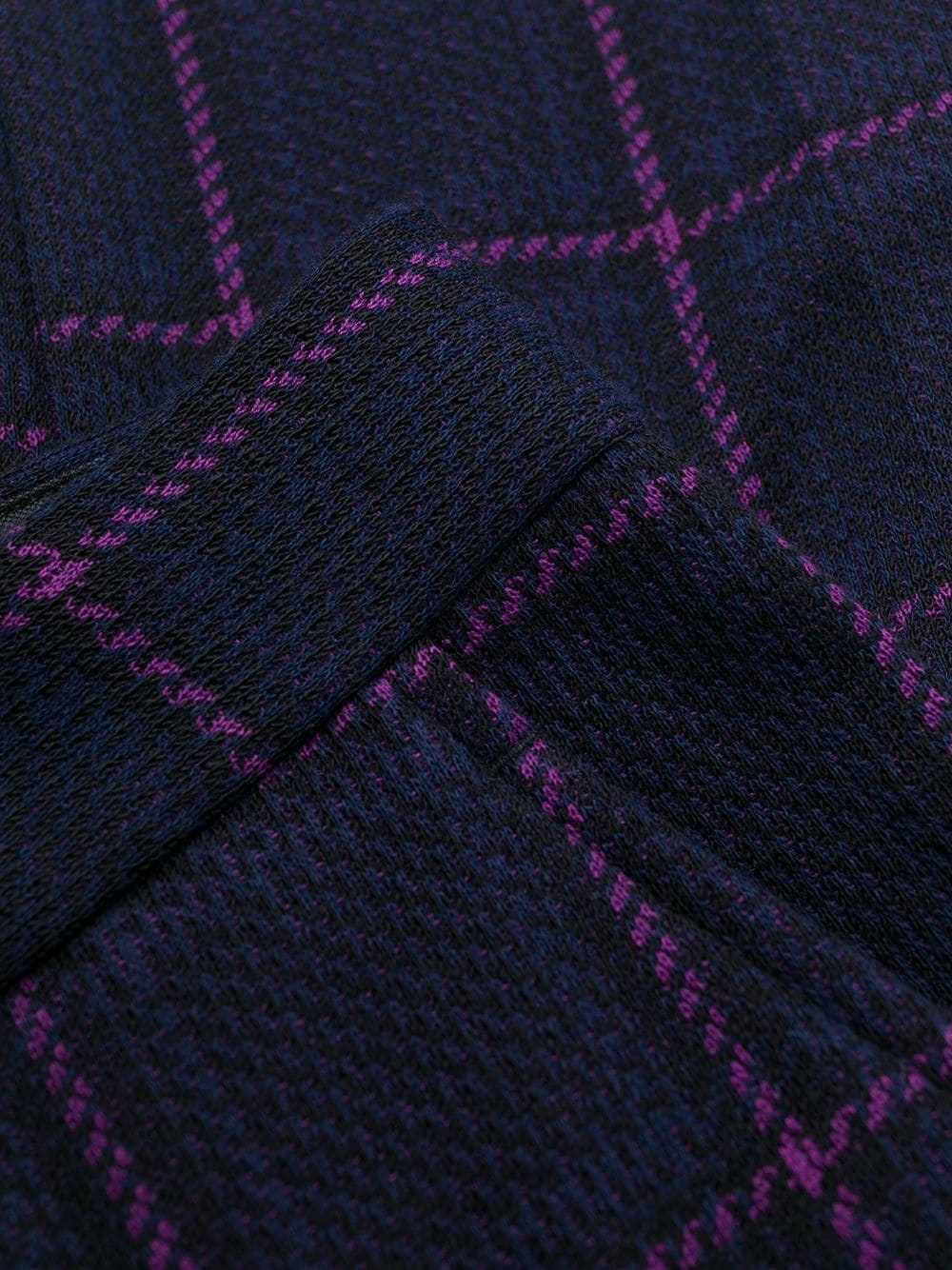 macro-plaid trousers - 6