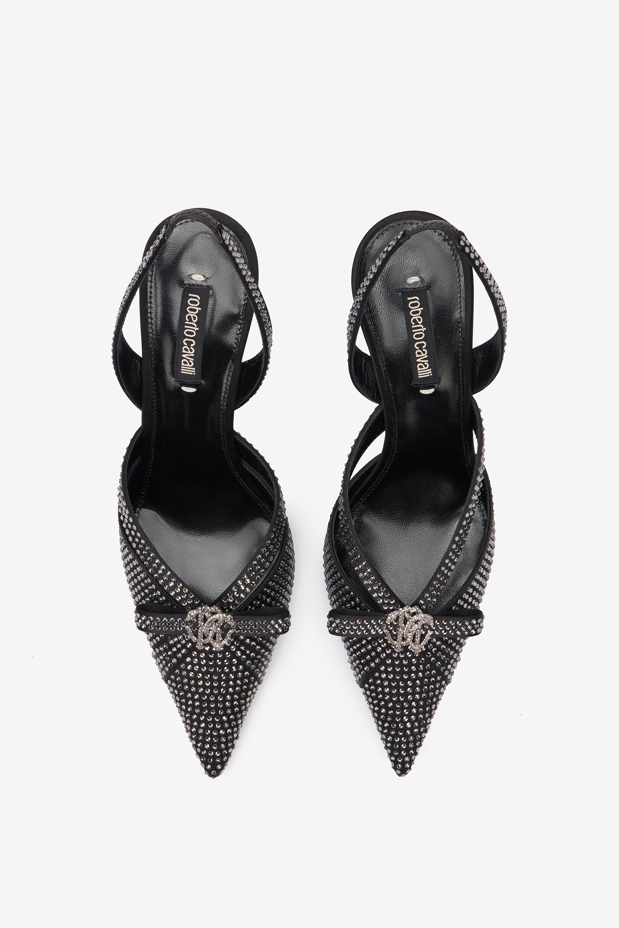 Slingbacks With Rhinestones - 6