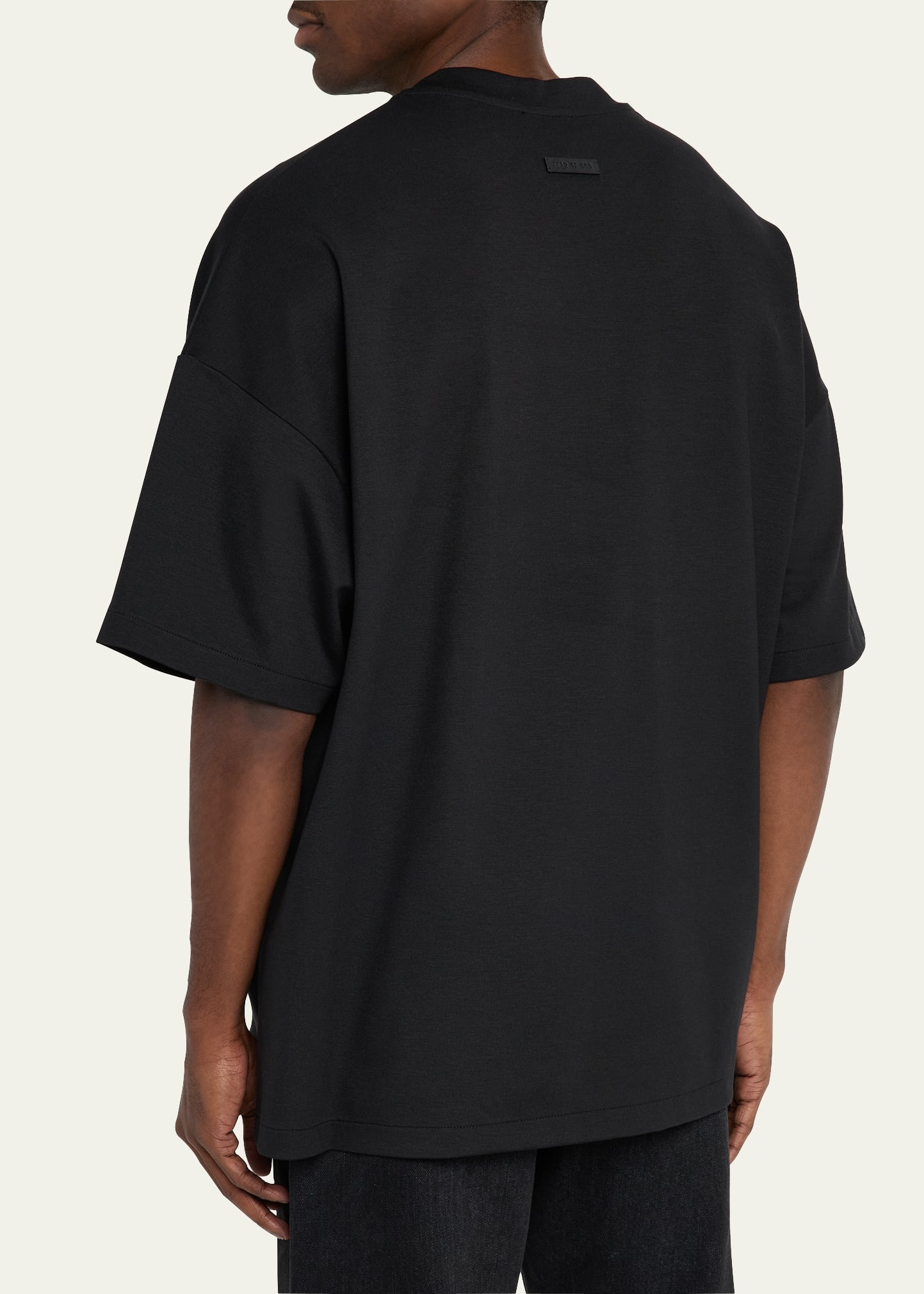 Men's Oversized Solid T-Shirt - 3