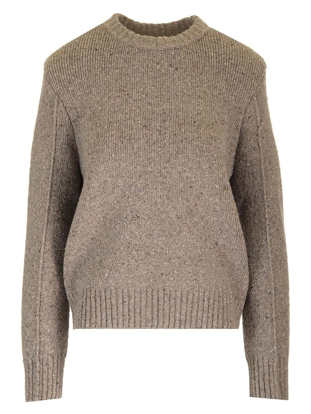 Bottega Veneta Women Medium Weight Wool Tailored Sweater - 1