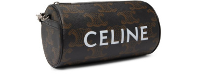 CELINE Cylinder Bag in Triomphe canvas XL with Celine print outlook