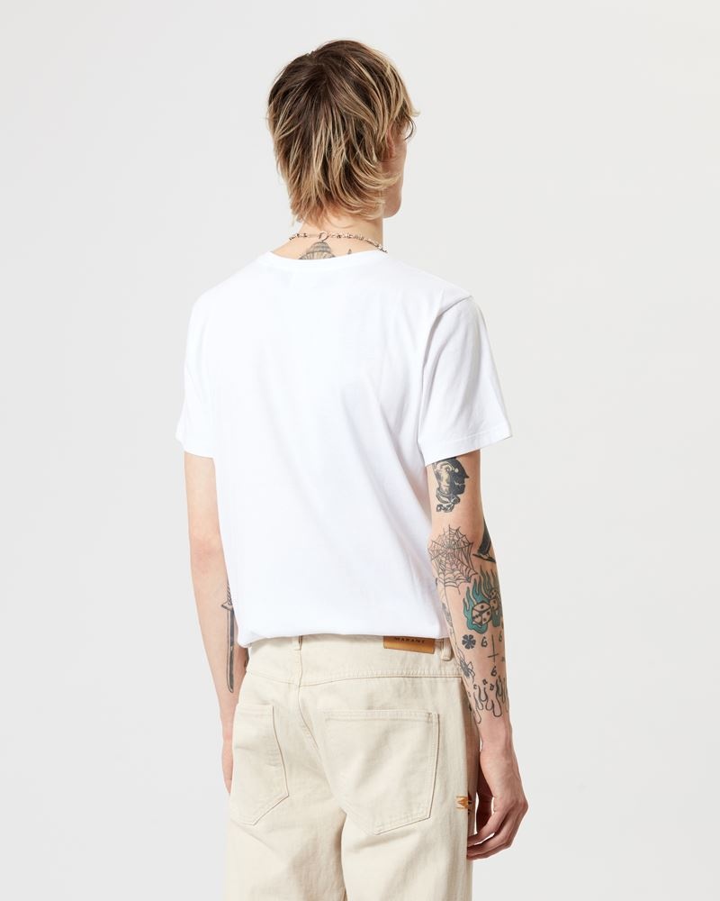 ZAFFERH COTTON LOGO T-SHIRT - 5