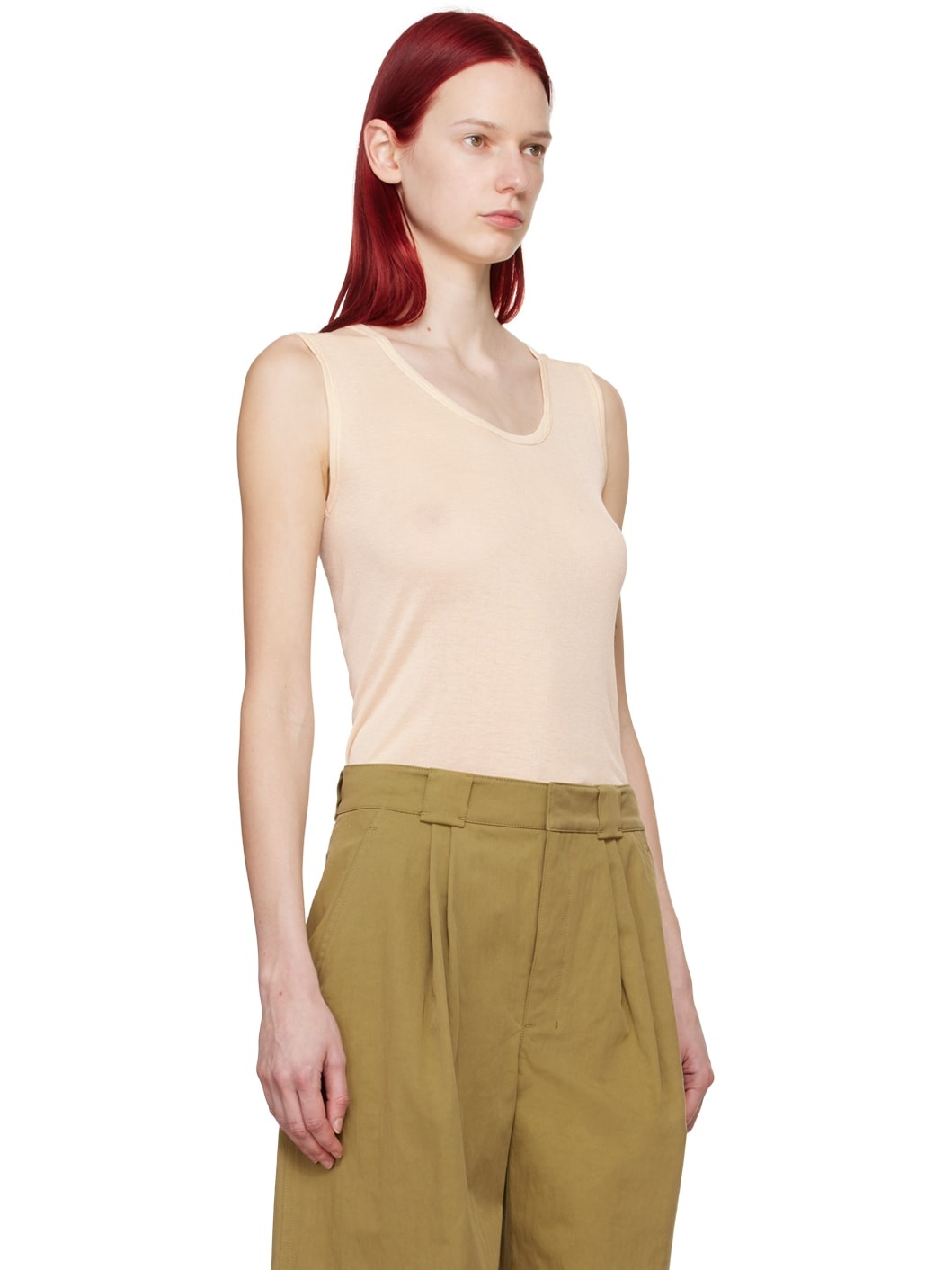 Off-White Seamless Tank Top - 2