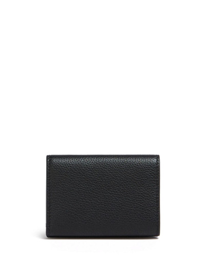 Marni logo-appliquÃ© leather wallet outlook