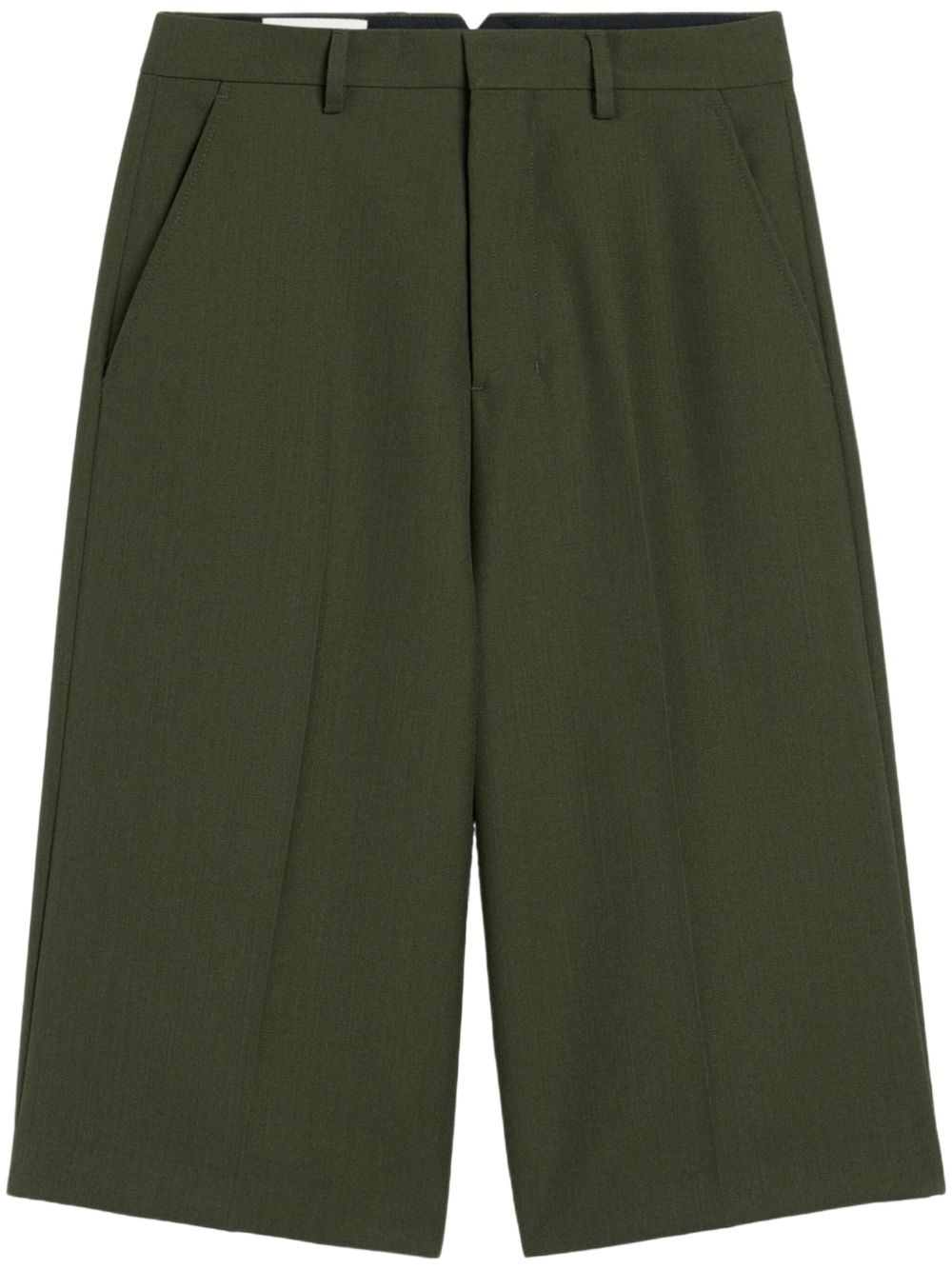 wide-leg bermuda shorts - 1