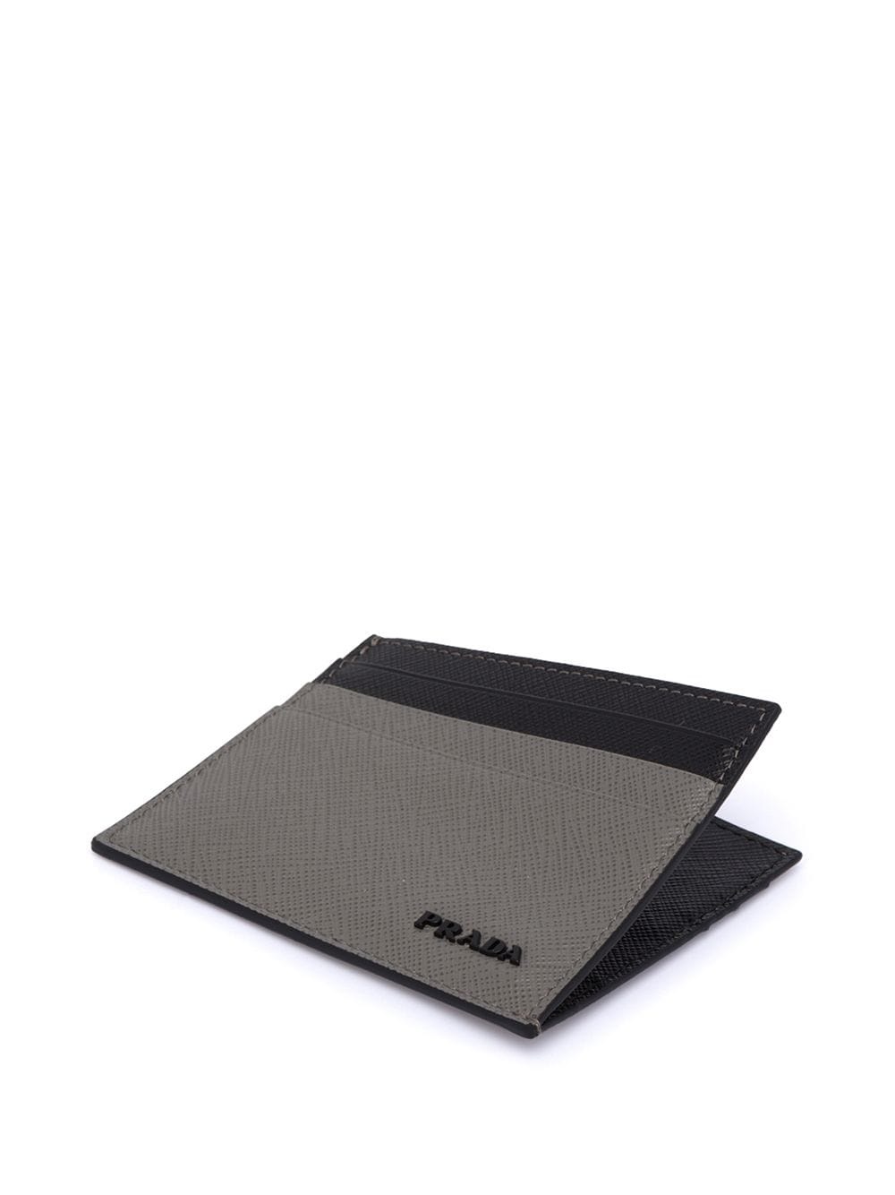 Saffiano two tone card holder - 3