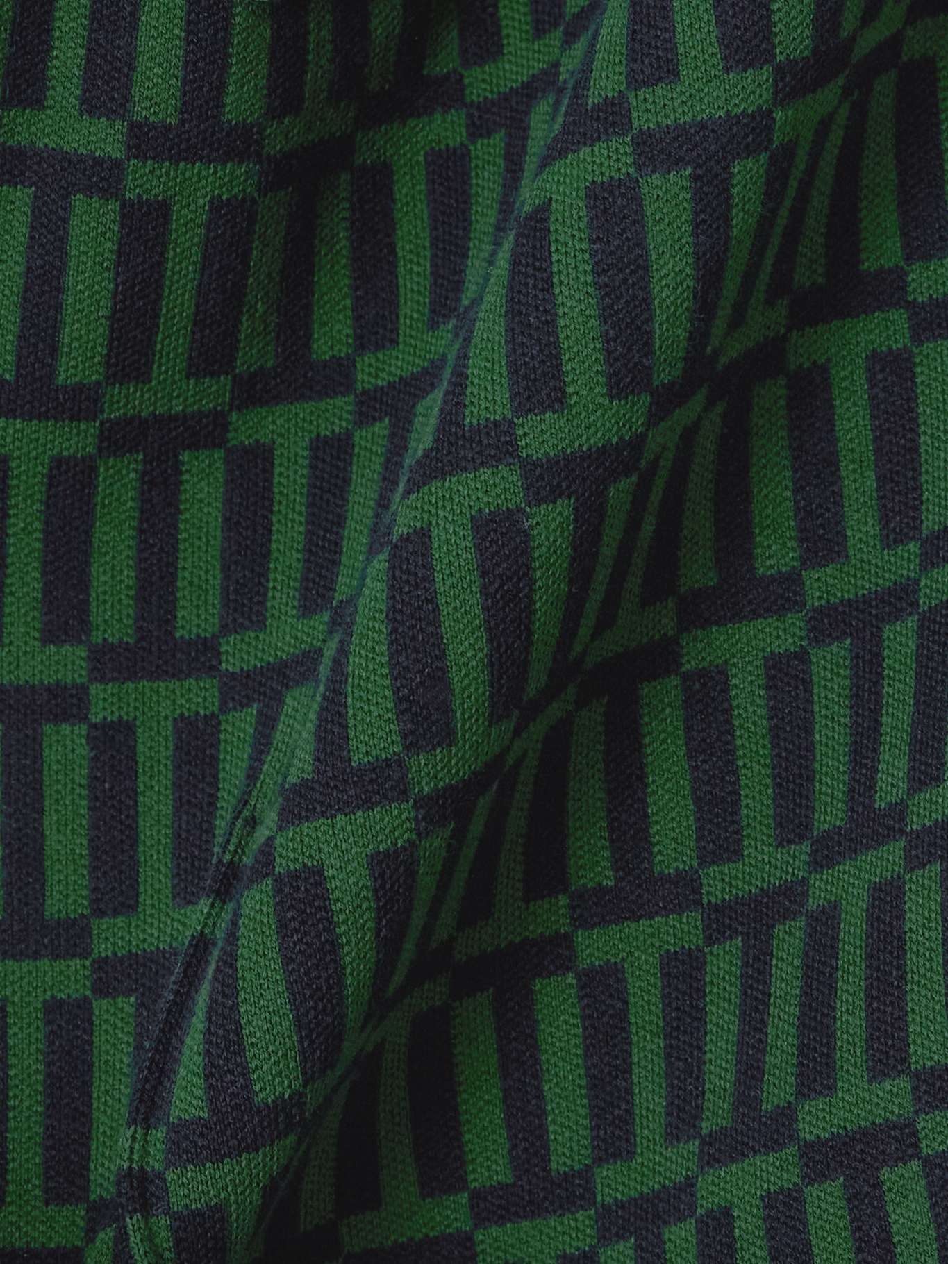 Charlie cotton-blend jacquard slim-leg pants Green - 5