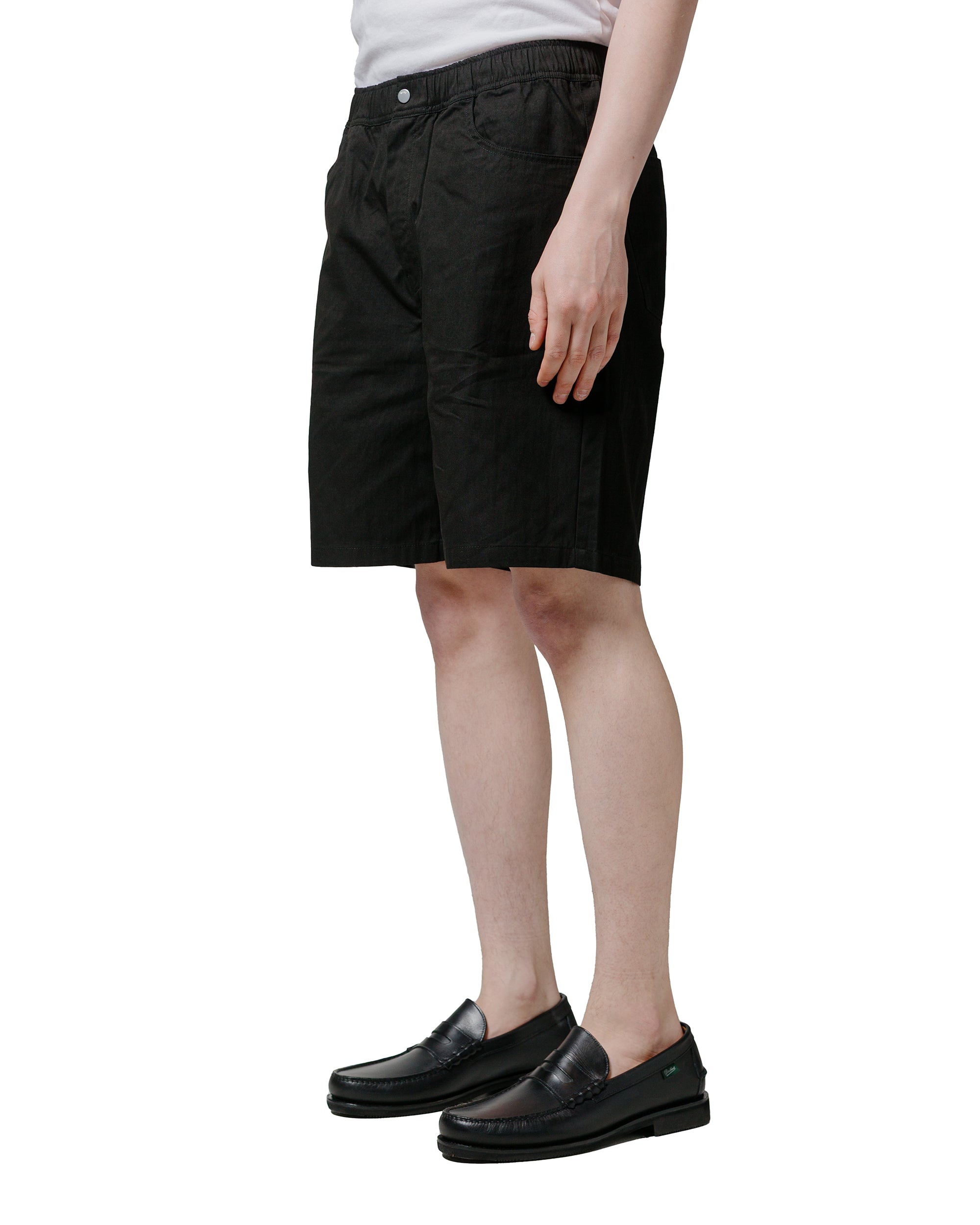 Ragnar Fine Broken Twill Shorts Black - 2