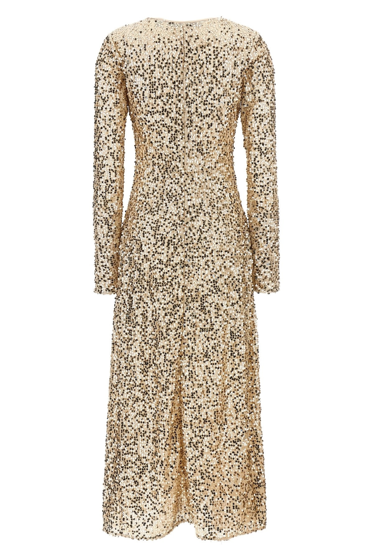 'Net Sequins Midi' dress - 3