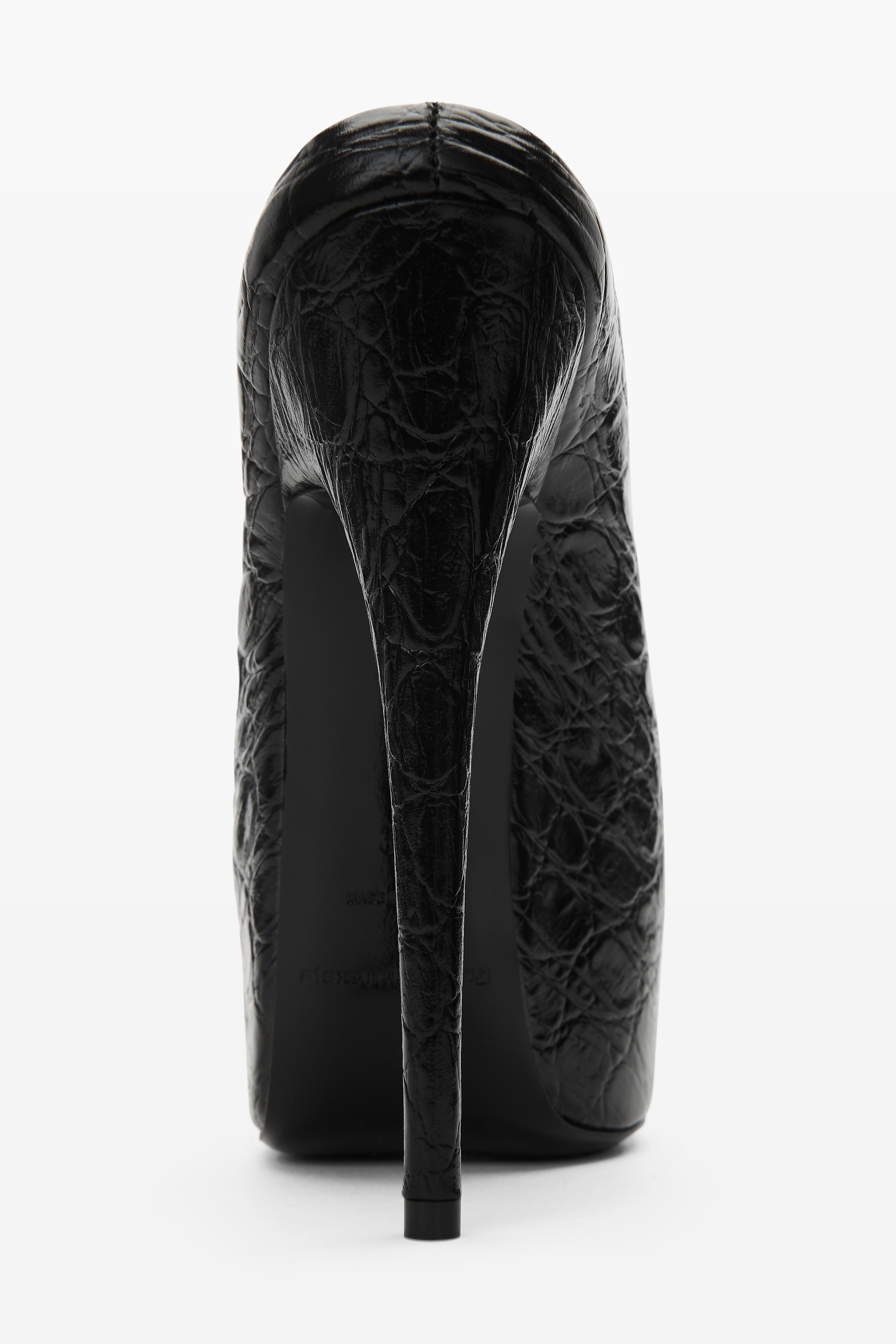 DESTINY 150 SANDAL IN CROC EMBOSSED COW LEATHER - 4