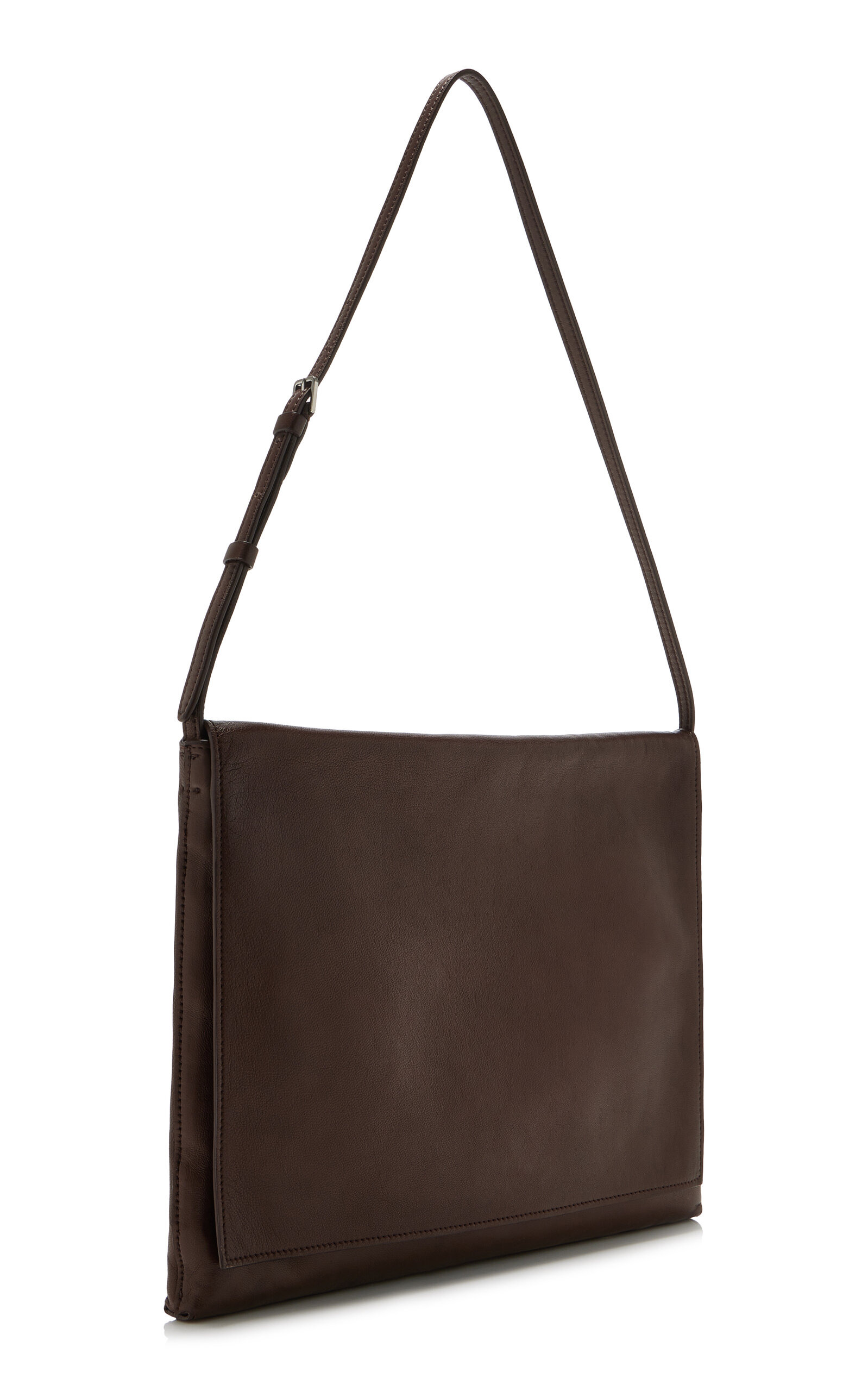 Nan Leather Shoulder Bag brown - 3