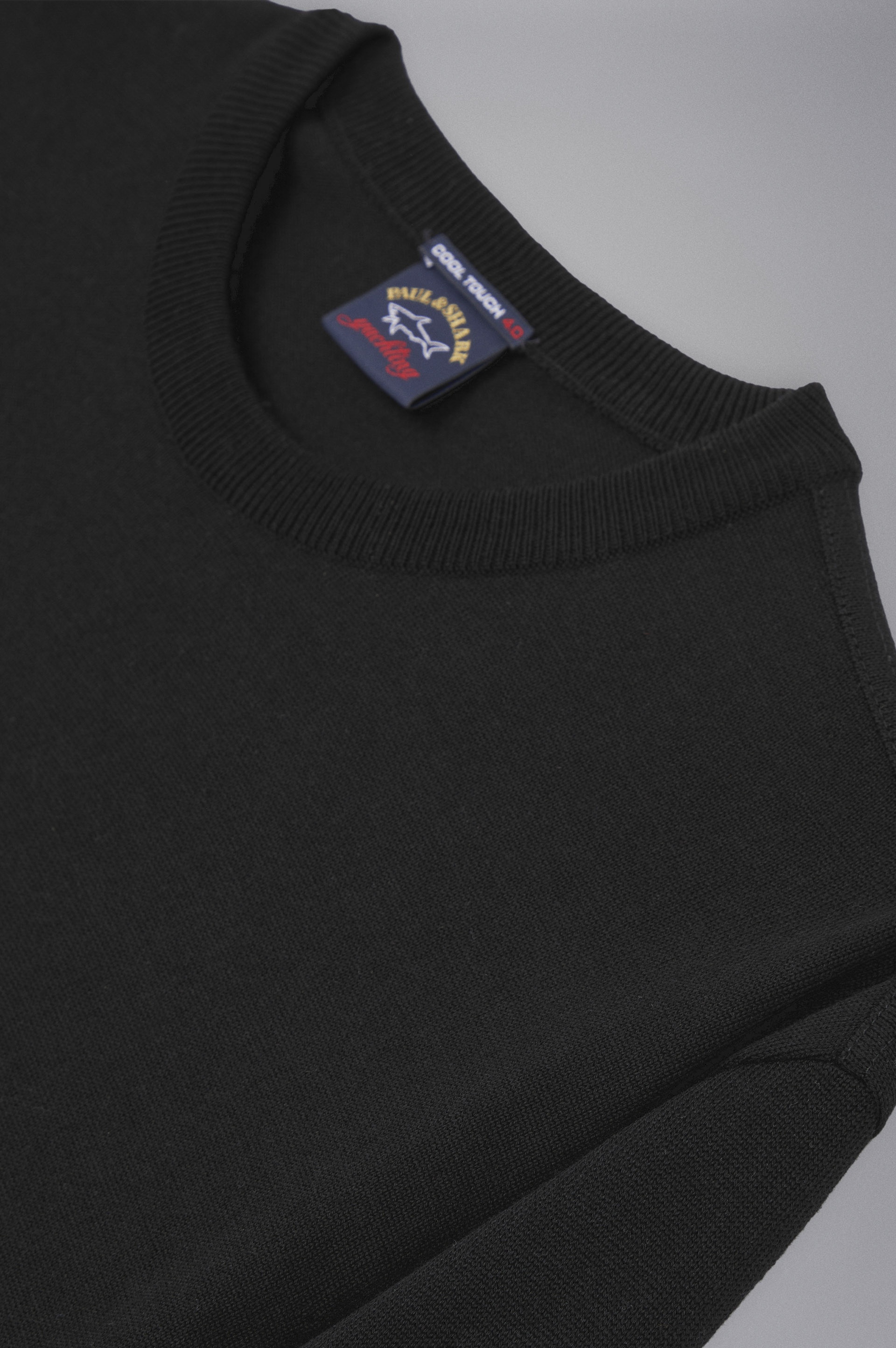 MERINO WOOL CREW NECK WITH ICONIC BADGE - 5