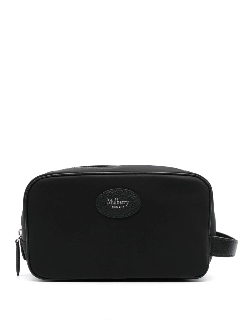 Heritage logo-patch wash bag - 1