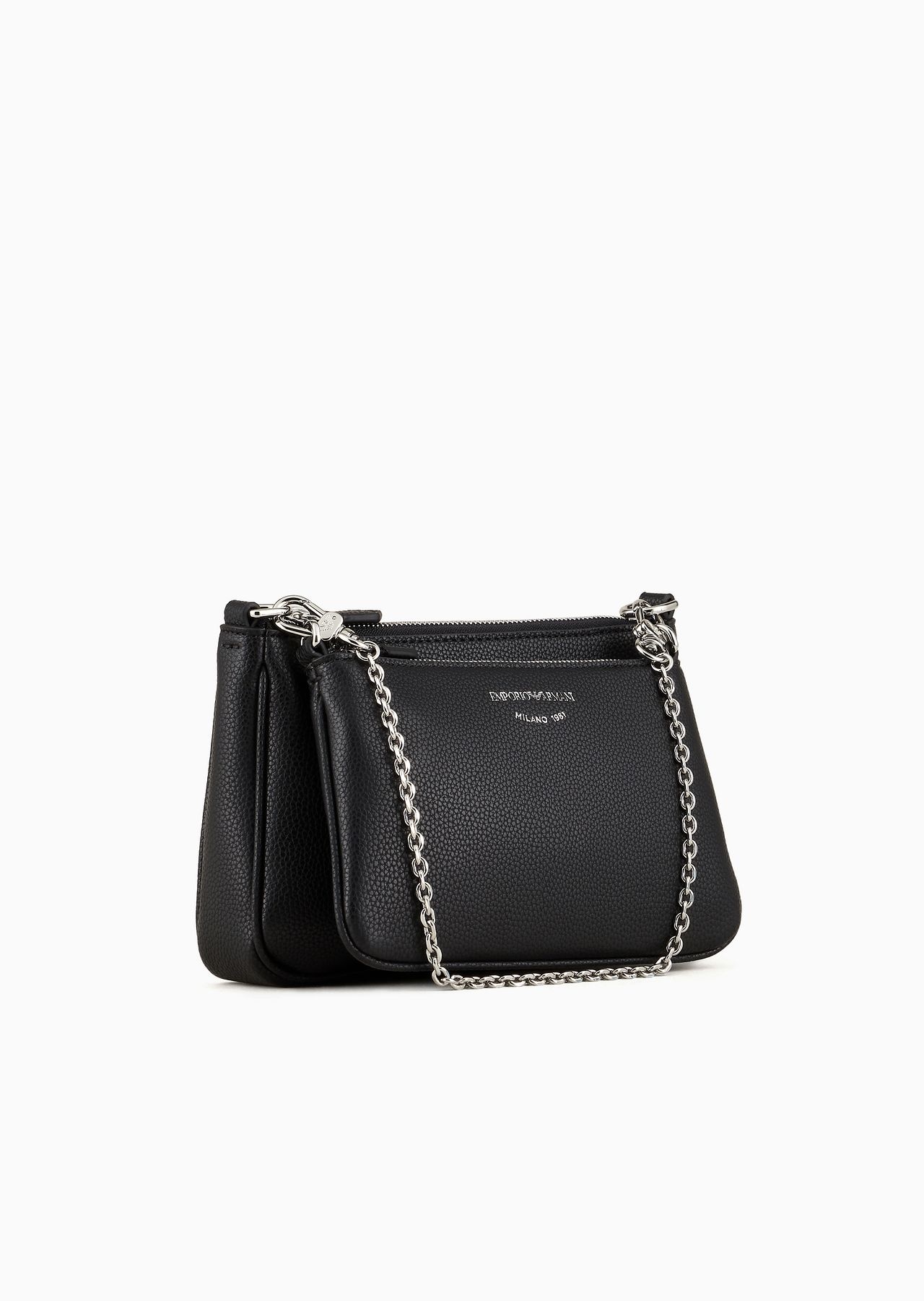 Deer-print double mini bag with shoulder strap - 2