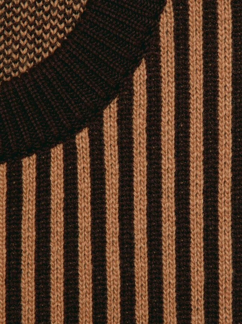 Double G striped wool jumper 6