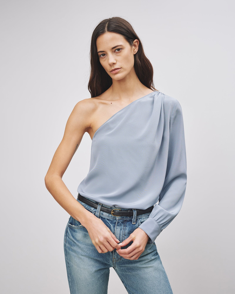NILI LOTAN FIORINE ONE SHOULDER BLOUSE outlook