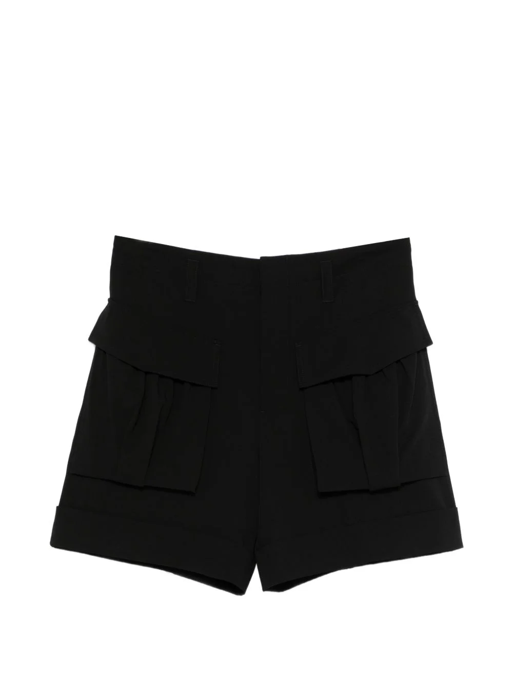 belt-loop cargo shorts - 1