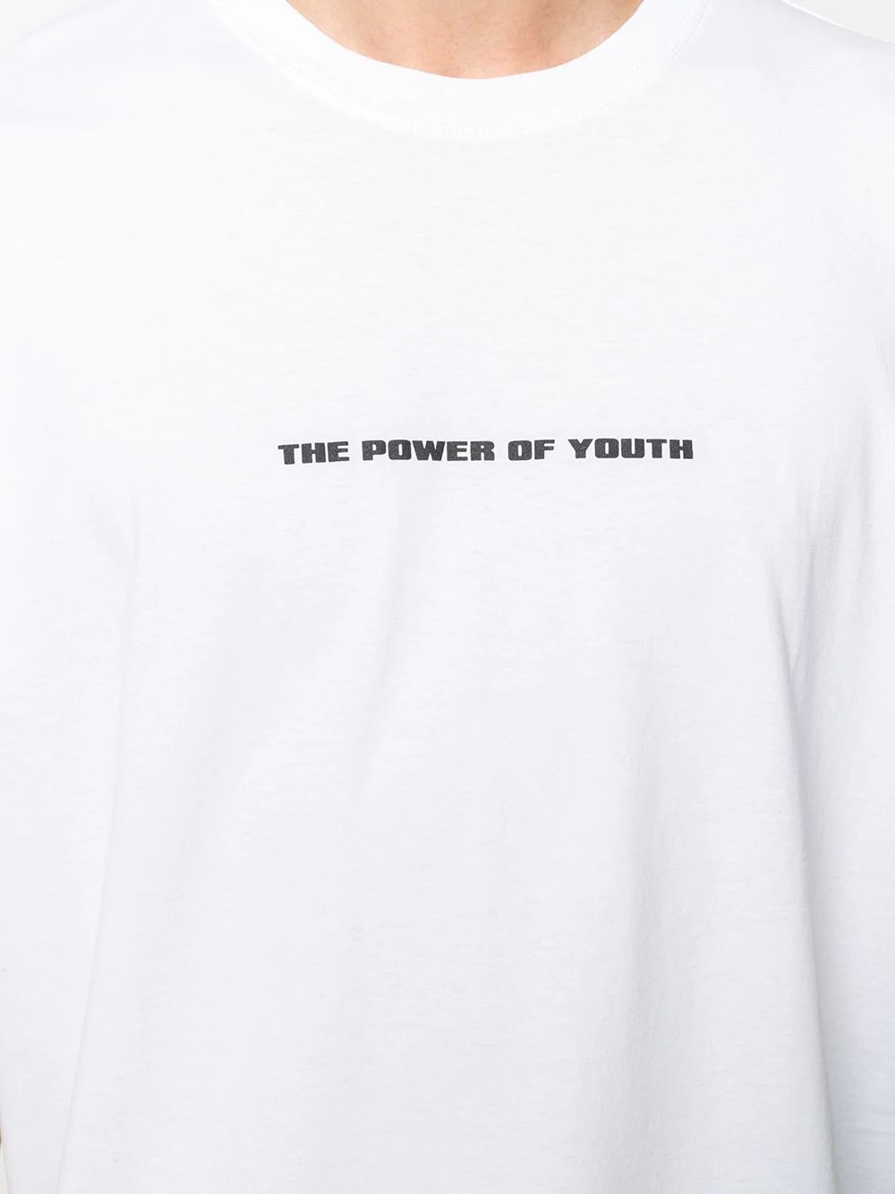 slogan print T-shirt - 5